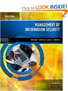 management of information security 3rd edition whitman
